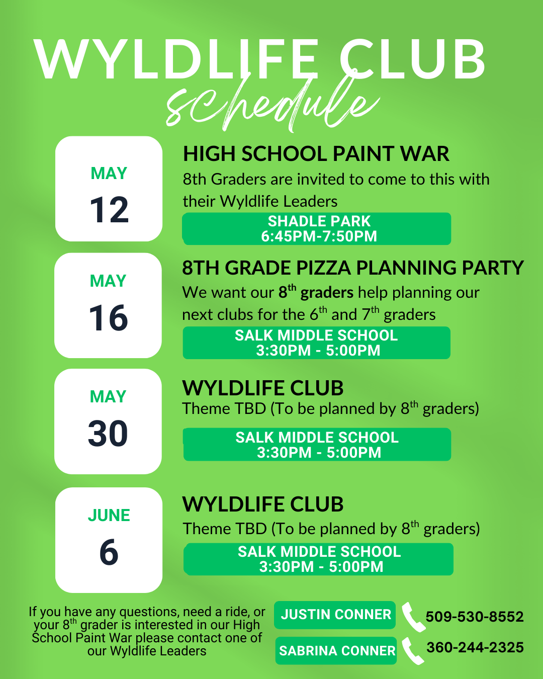 schedule