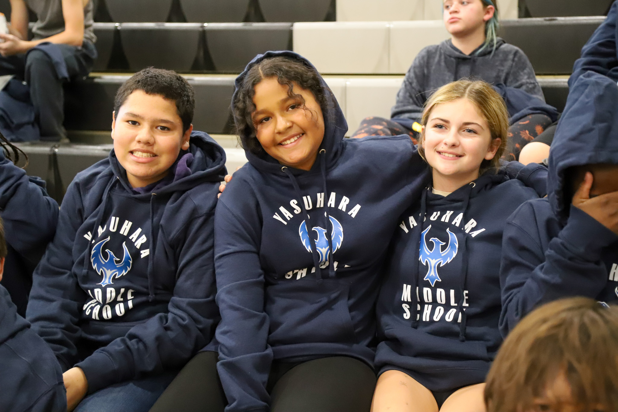 Students in Yasuhara Sweatshirt