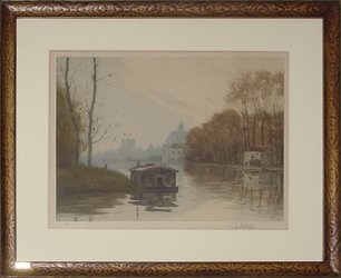 Houseboat on the Moret