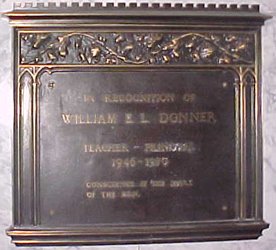 Principal Donner Memorial