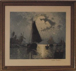 Moonlight on the Scheldt