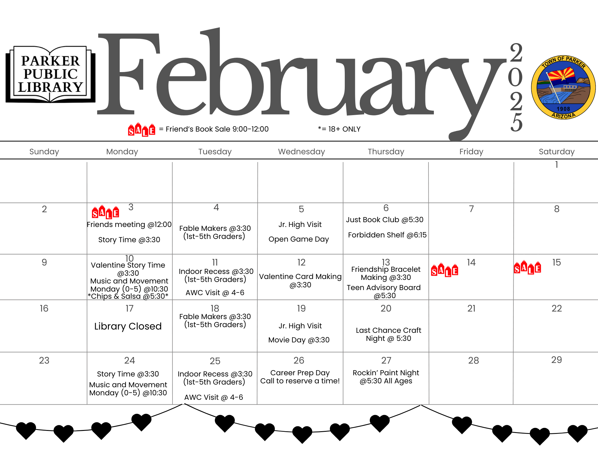 February  Calendar