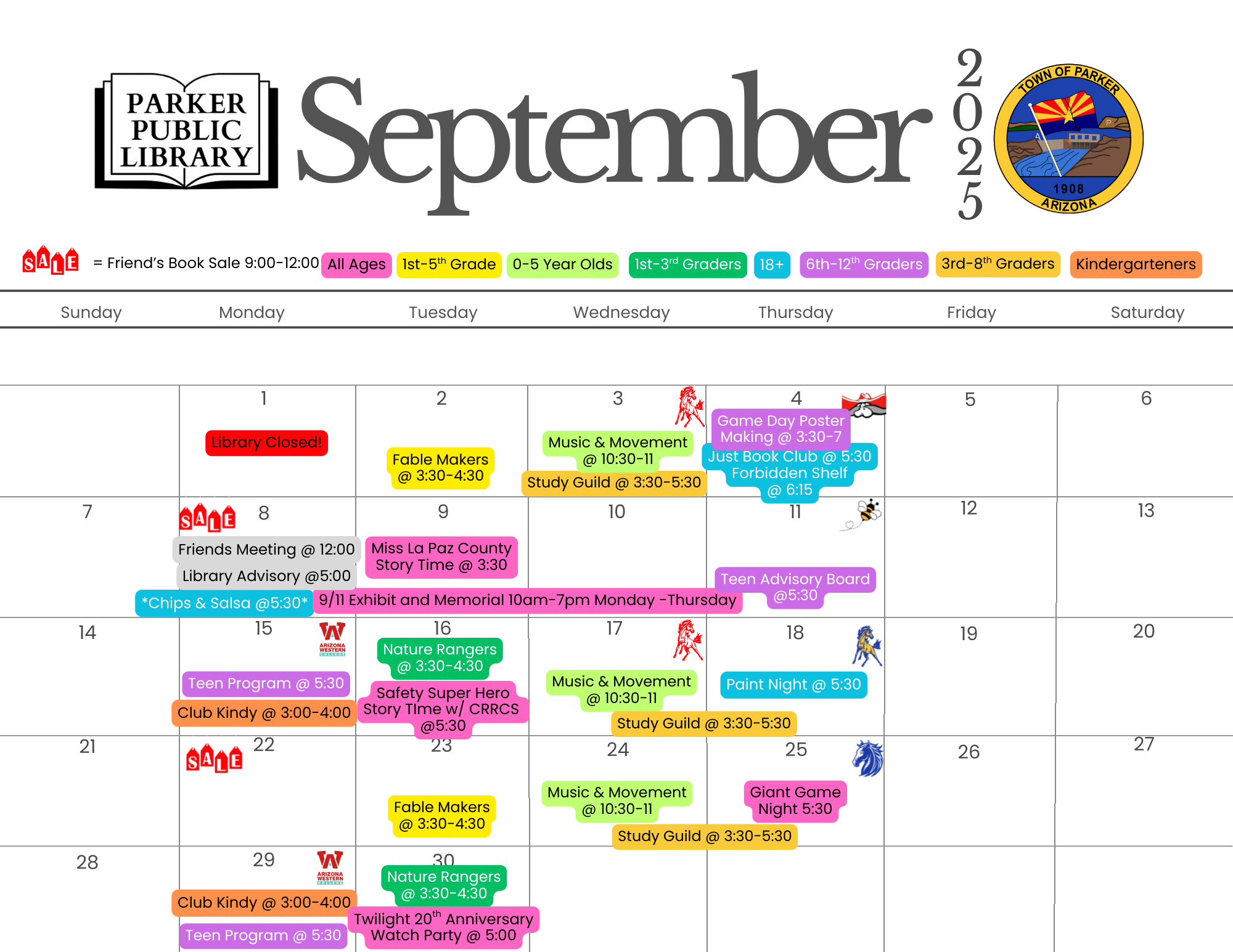September Calendar