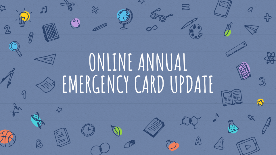 Online Annual Emergency Card Update