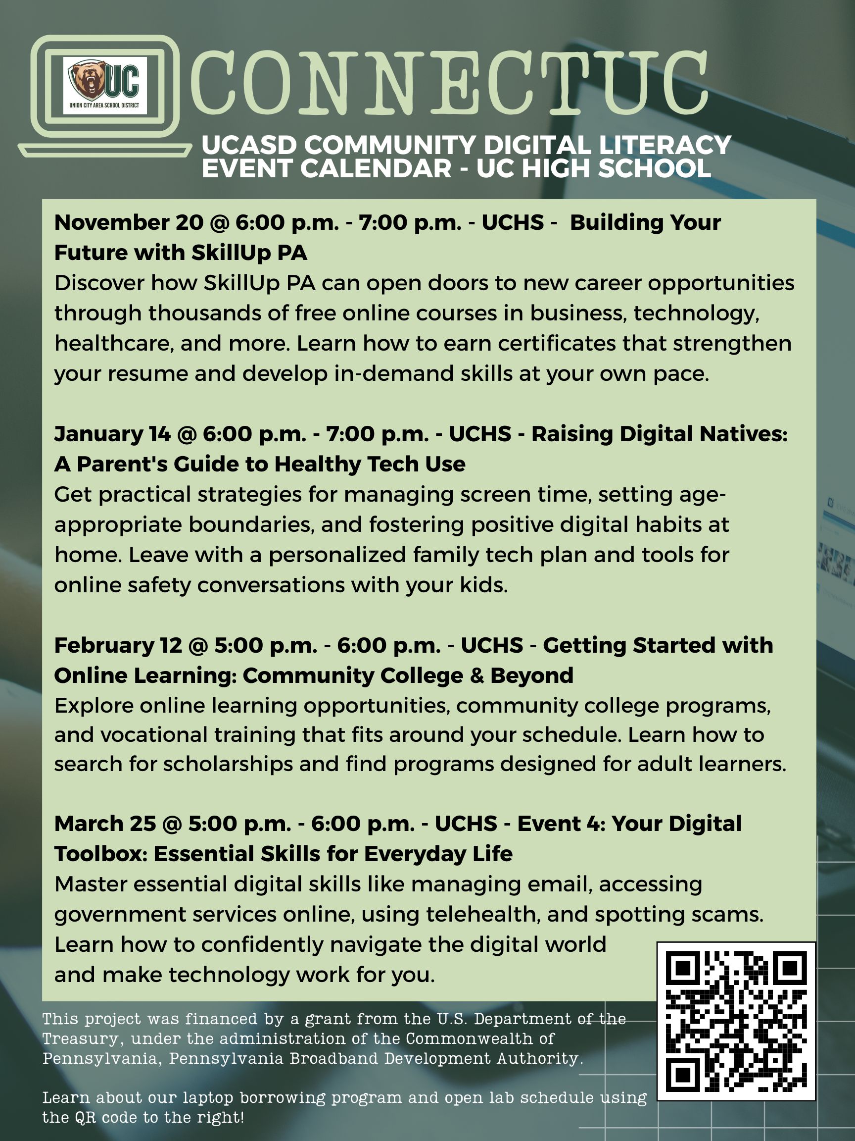 Digital Literacy Events