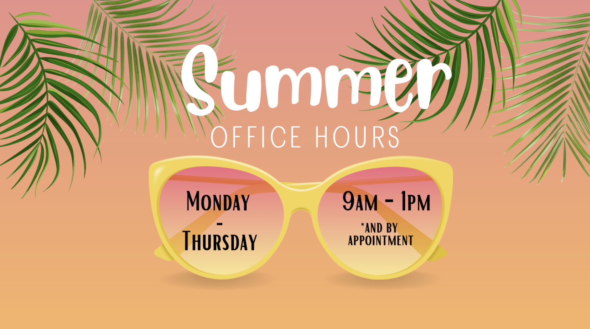 summer office hours