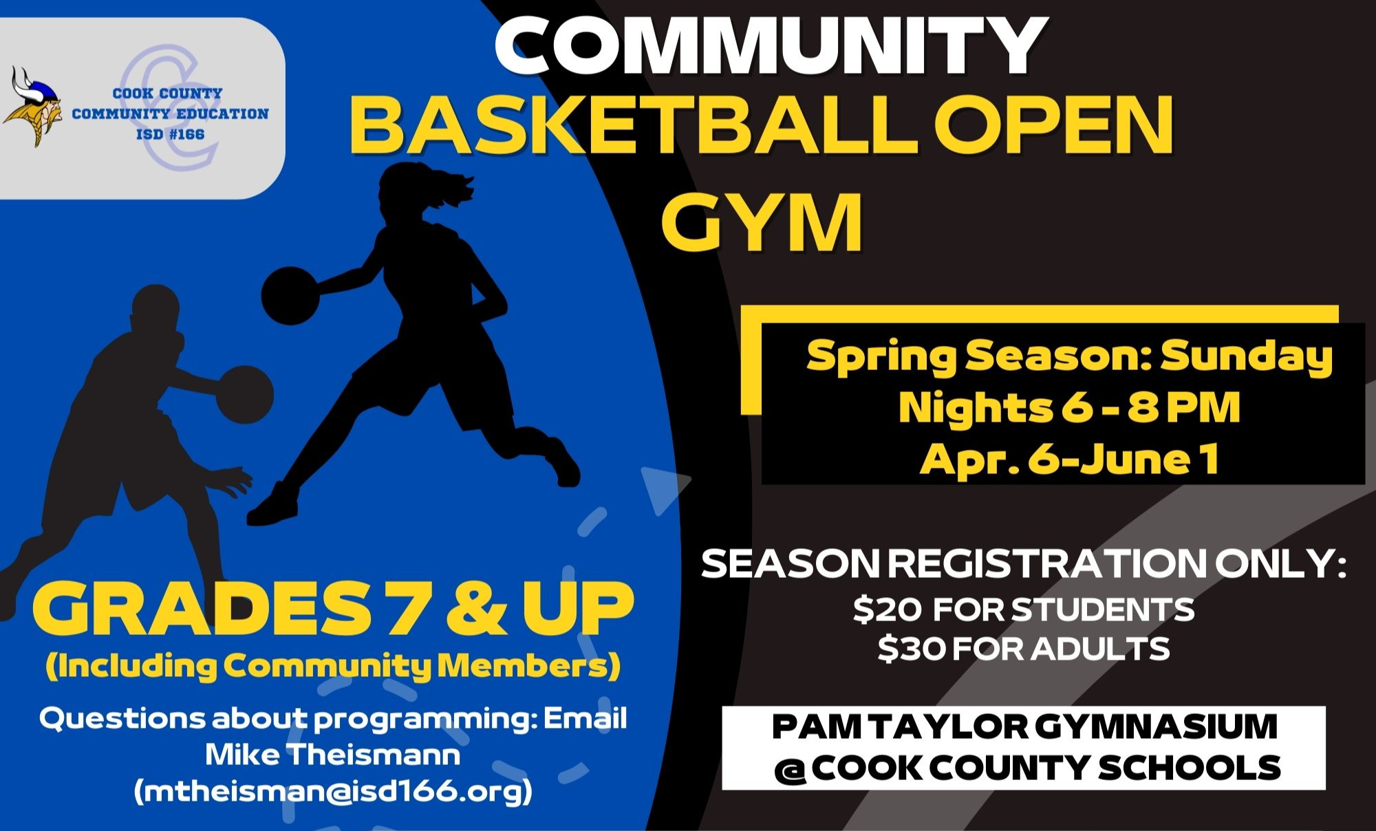 Community Basketball Open Gym