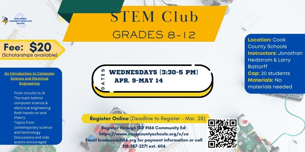 STEM Club Grades 8-12