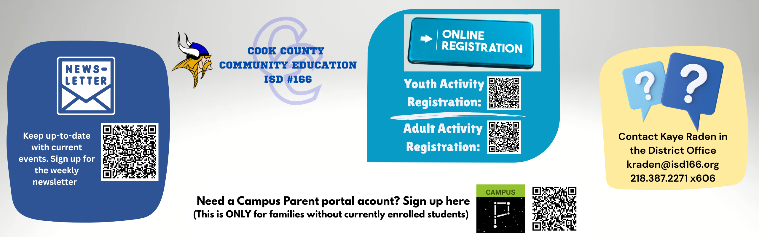 Community Ed information