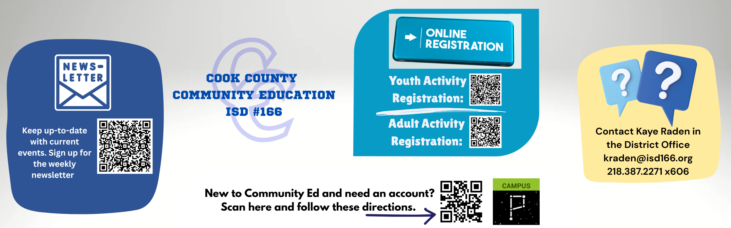 Community Ed information