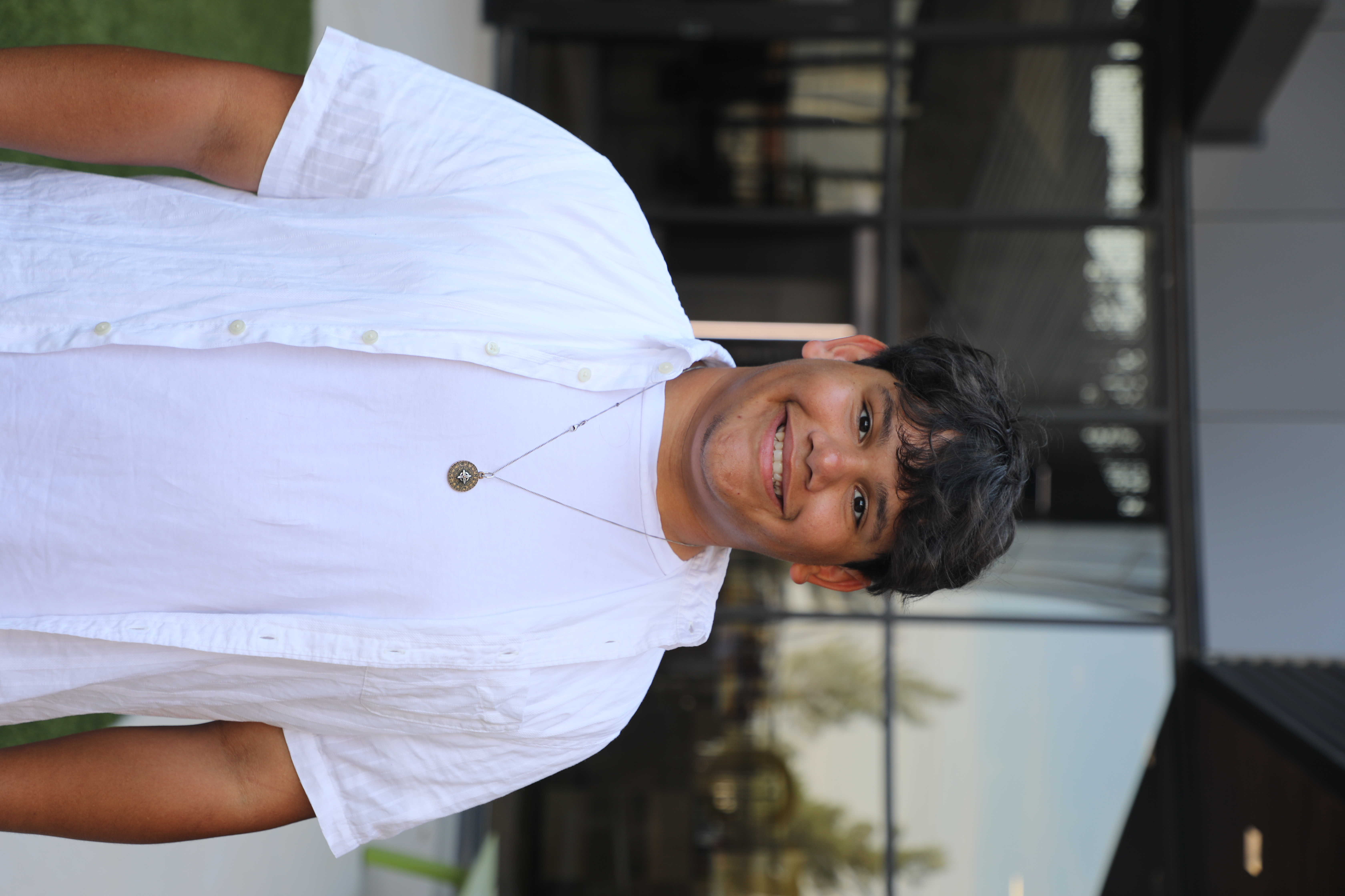 headshot of senior prince devan serrano