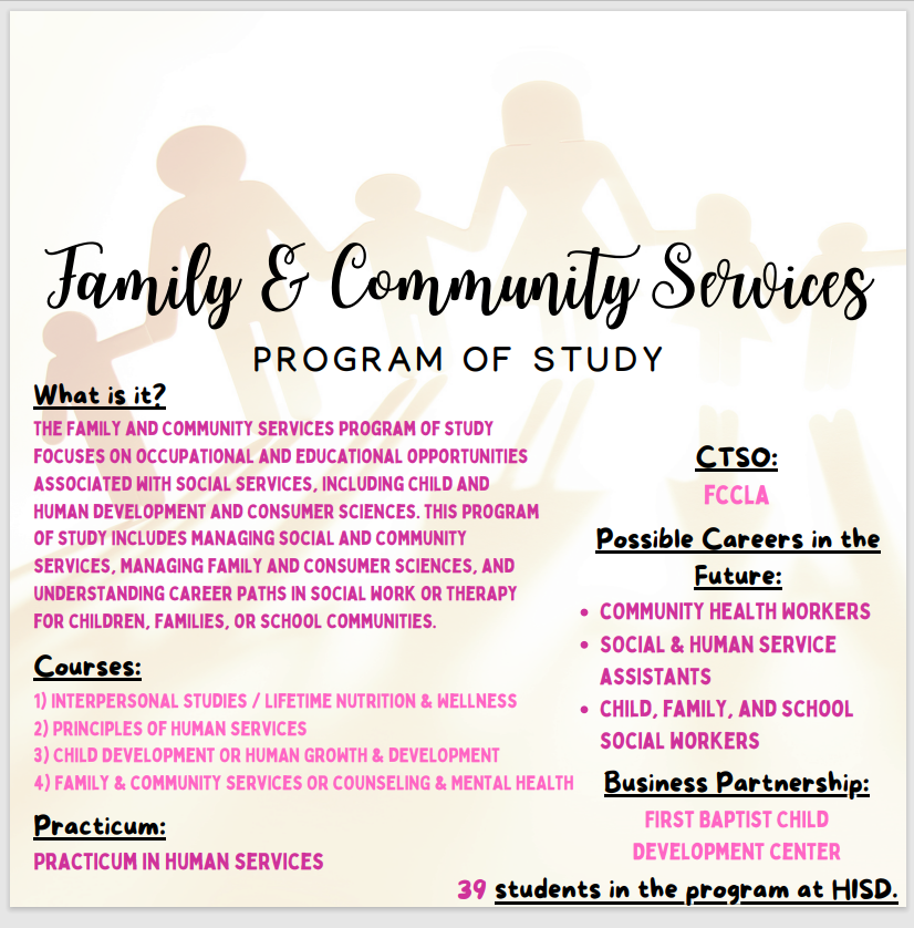 Family and Consumer Services Flyer