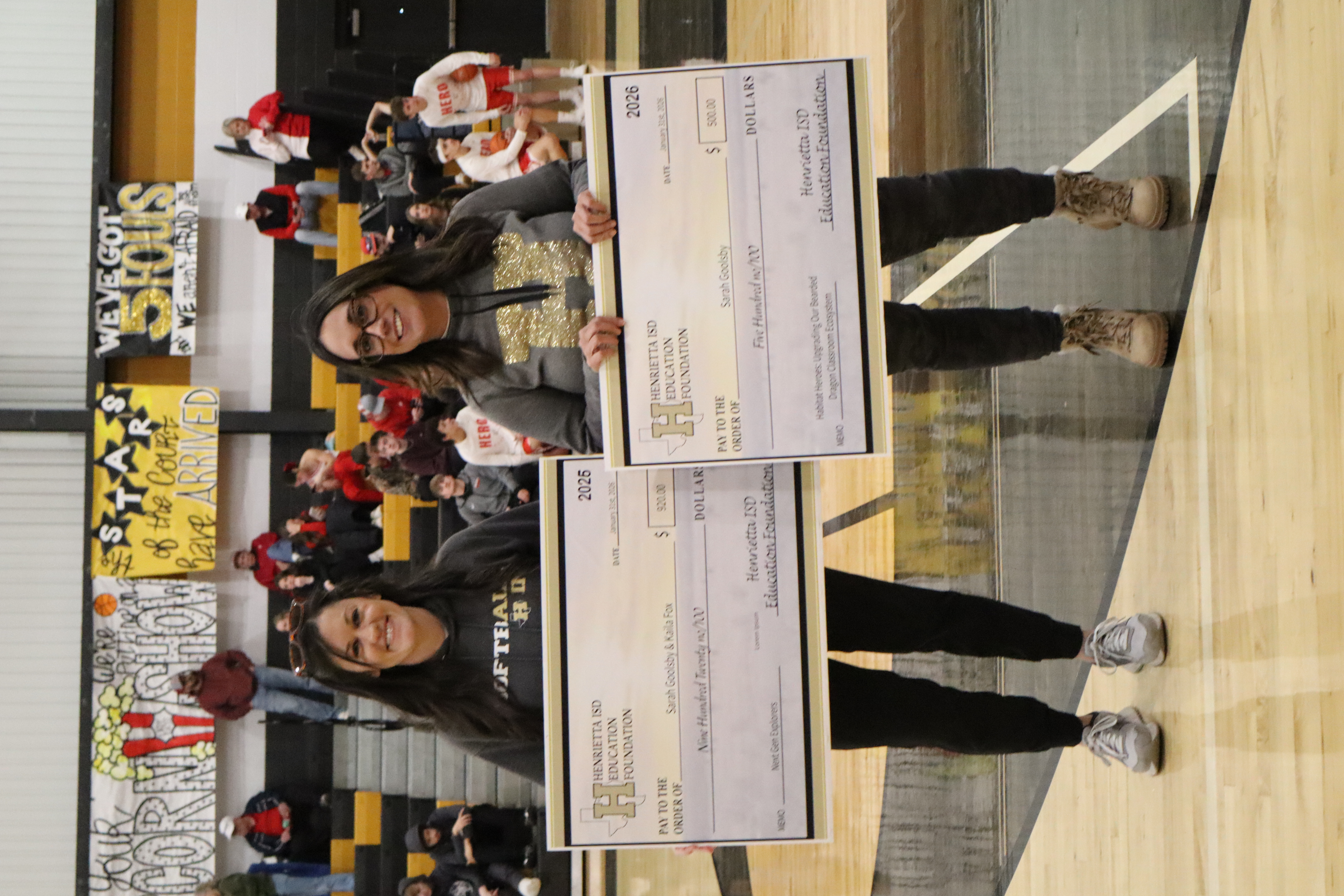 Kaila and Sarah HES Grant