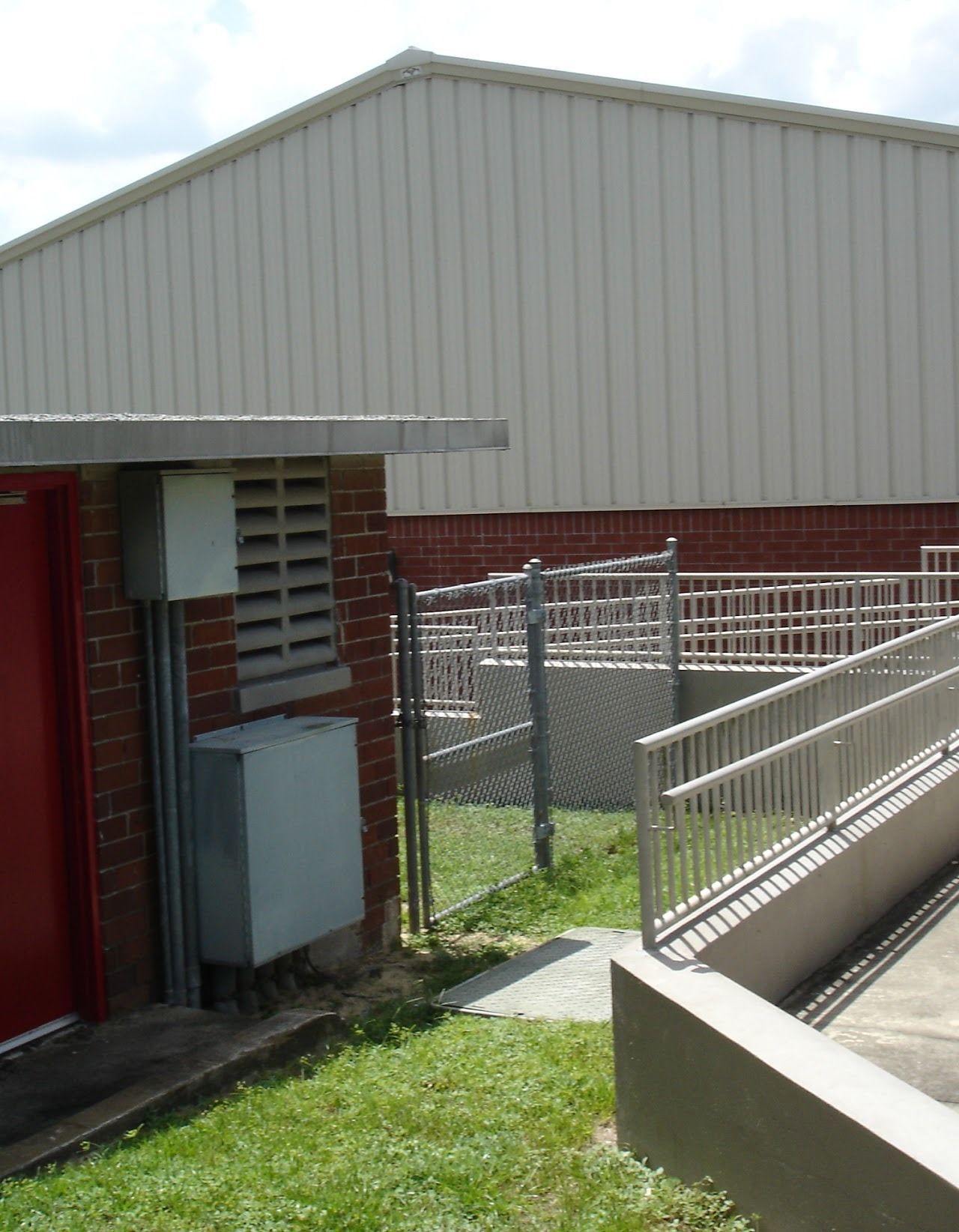 Fence at Avon Elementary School