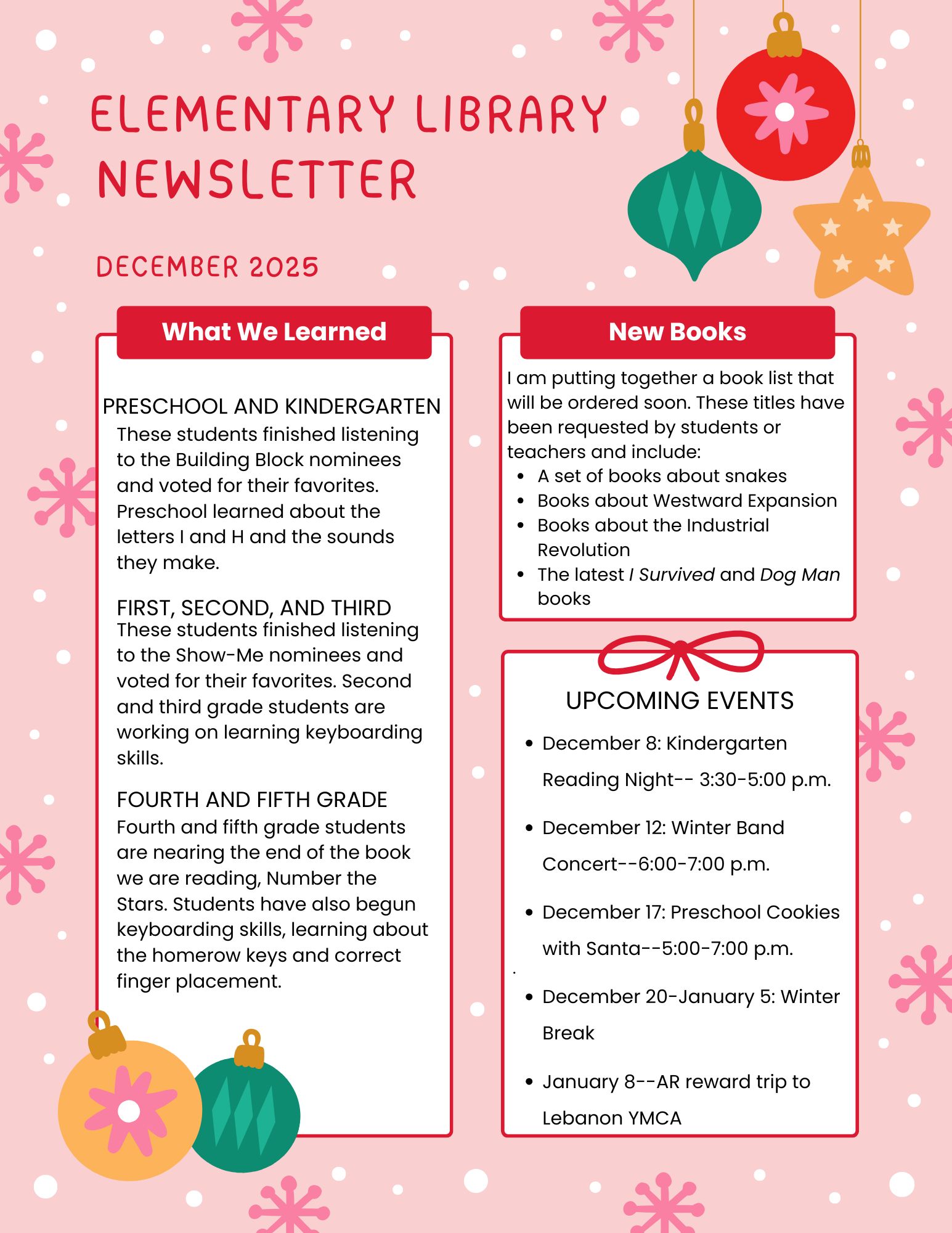 Newsletter
