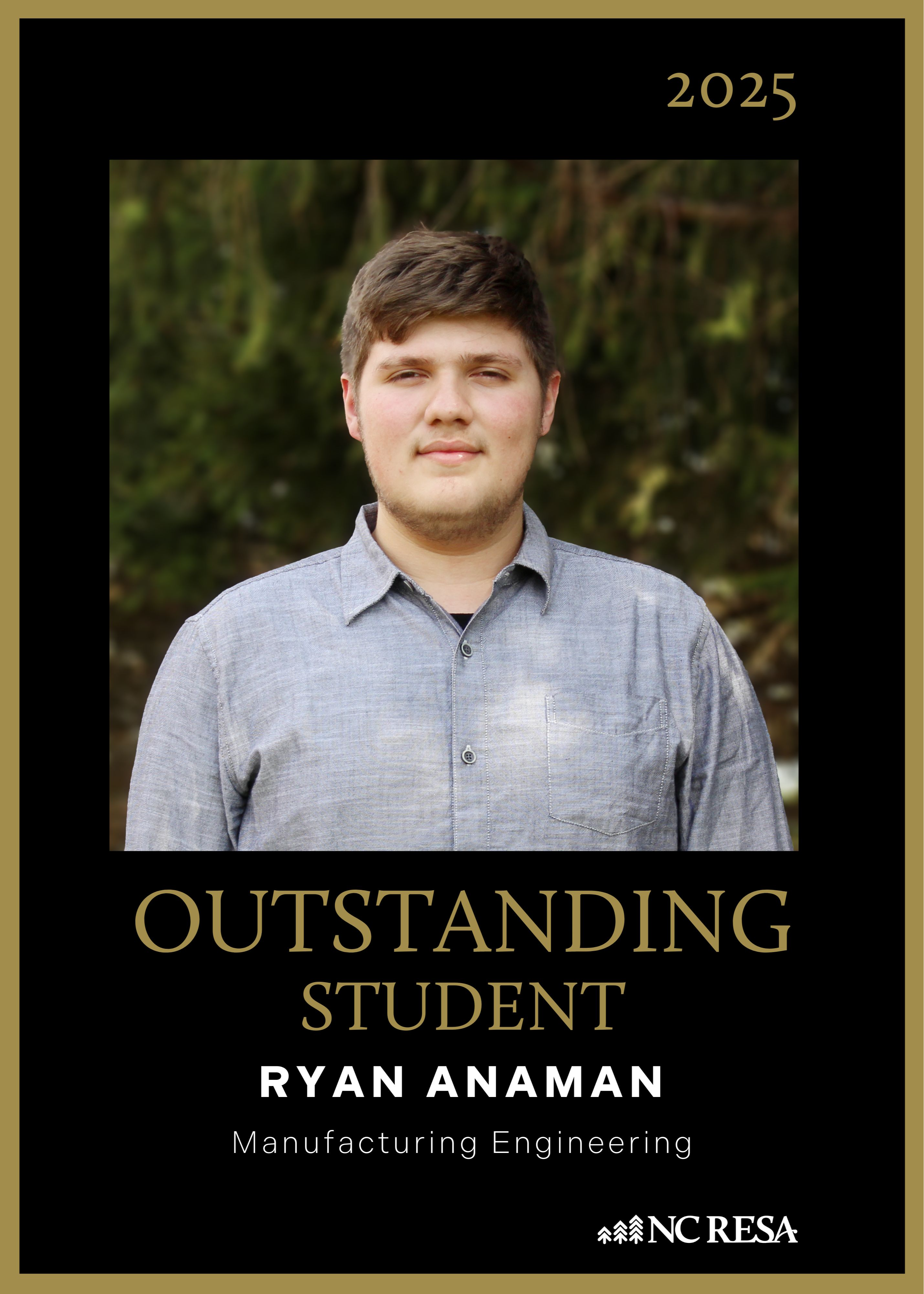 Ryan Anaman - Manufacturing Engineering