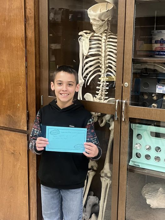  Congratulations to one Awesome Antelope…Reed!  Reed was collaborating with friends to further his learning!  Keep being Awesome Reed!!