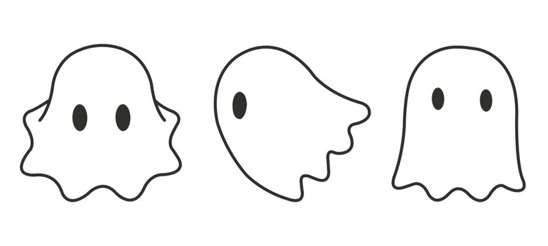 Cute ghosts