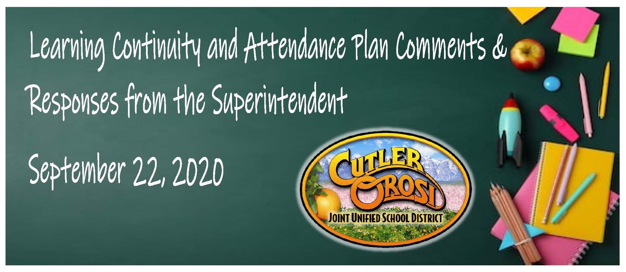 2020-2021 Learning Continuity and Attendance Plan Approved 9-24-2020