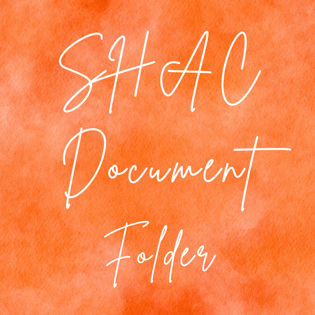 SHAC Document Folder