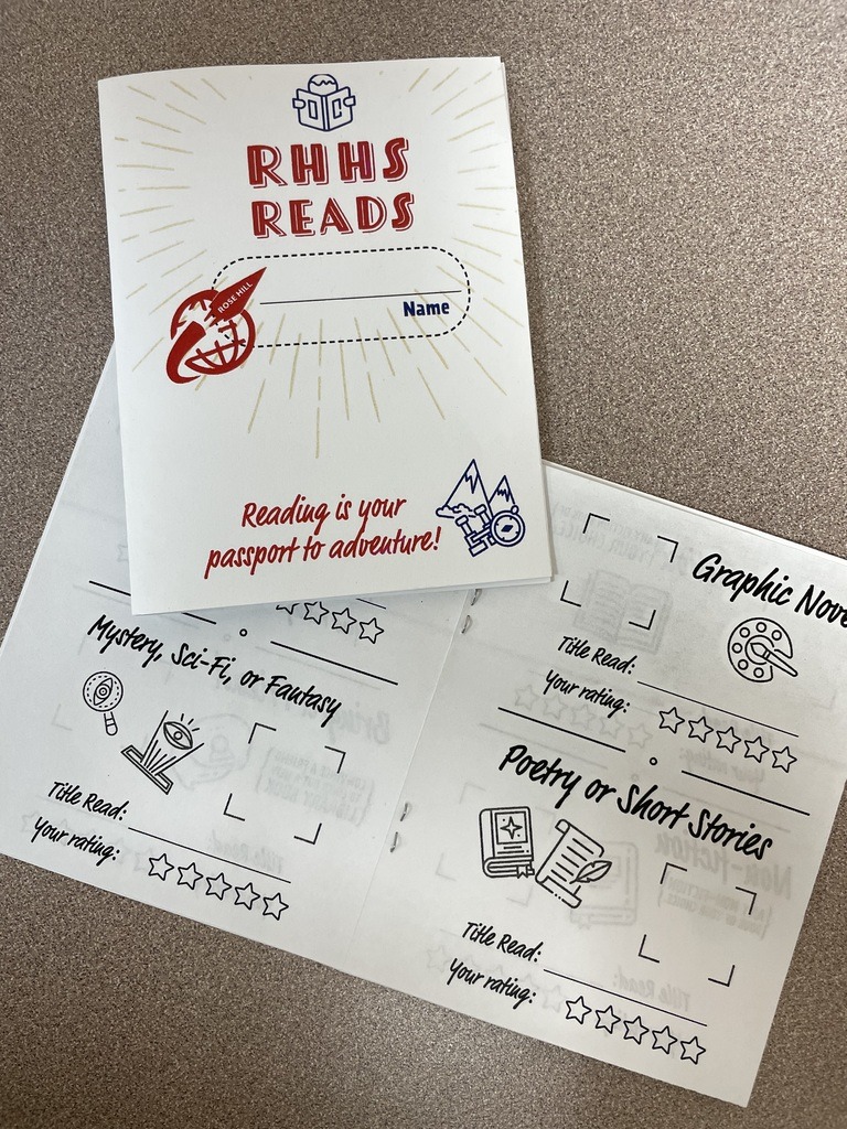 Reading Passport Challenge at the RHHS Library