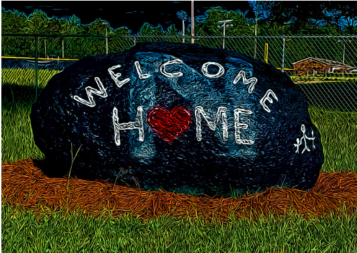 Photo of  School Spirit Rock 