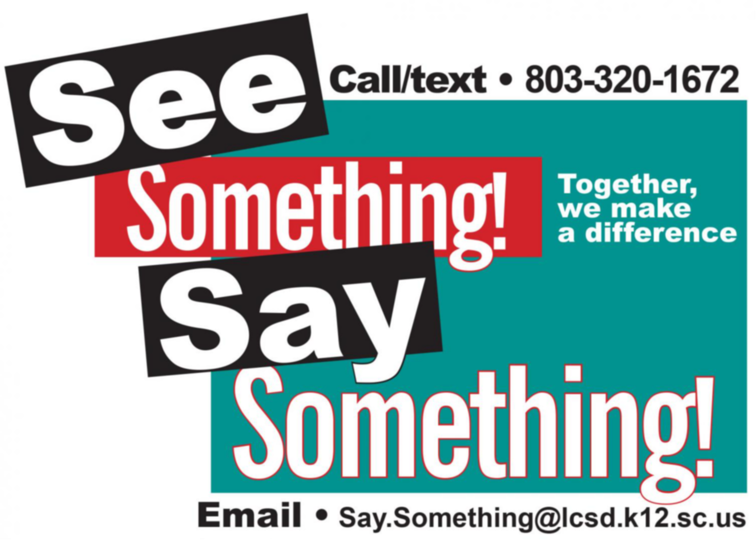 See Something, Say Something Logo and link