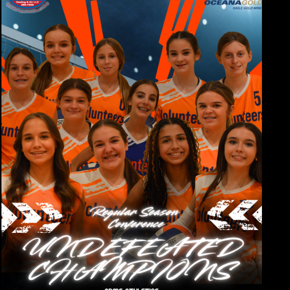 picture of undefeated vollyball team