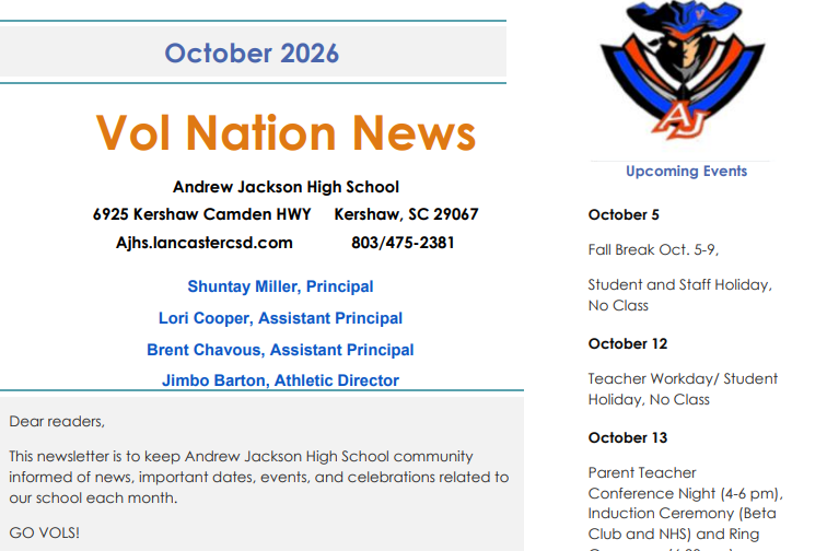 October Vol Nation News