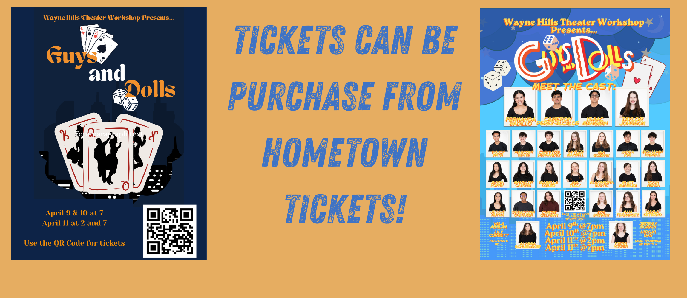 Tickets for Guys and Dolls