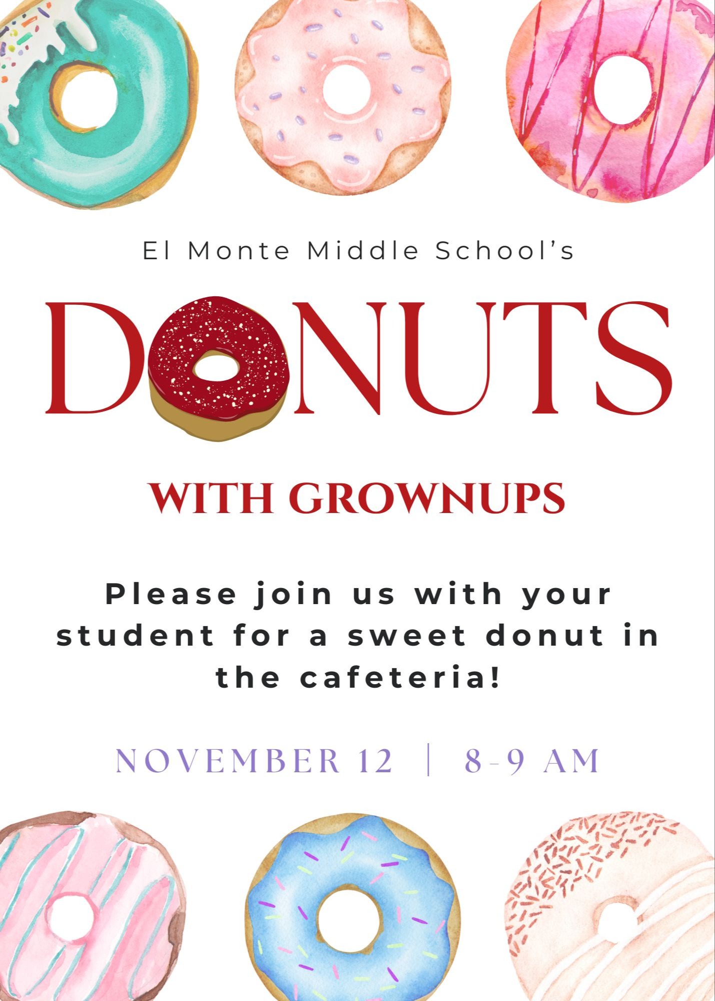 donuts with grownups