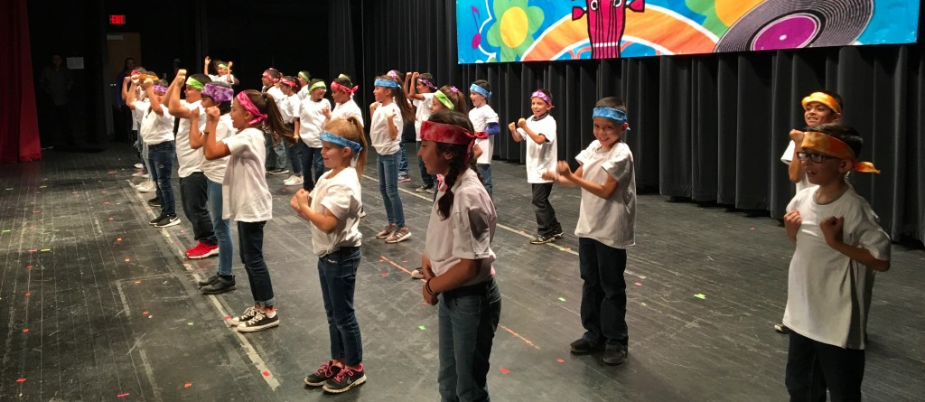 central elementary students learning through dance