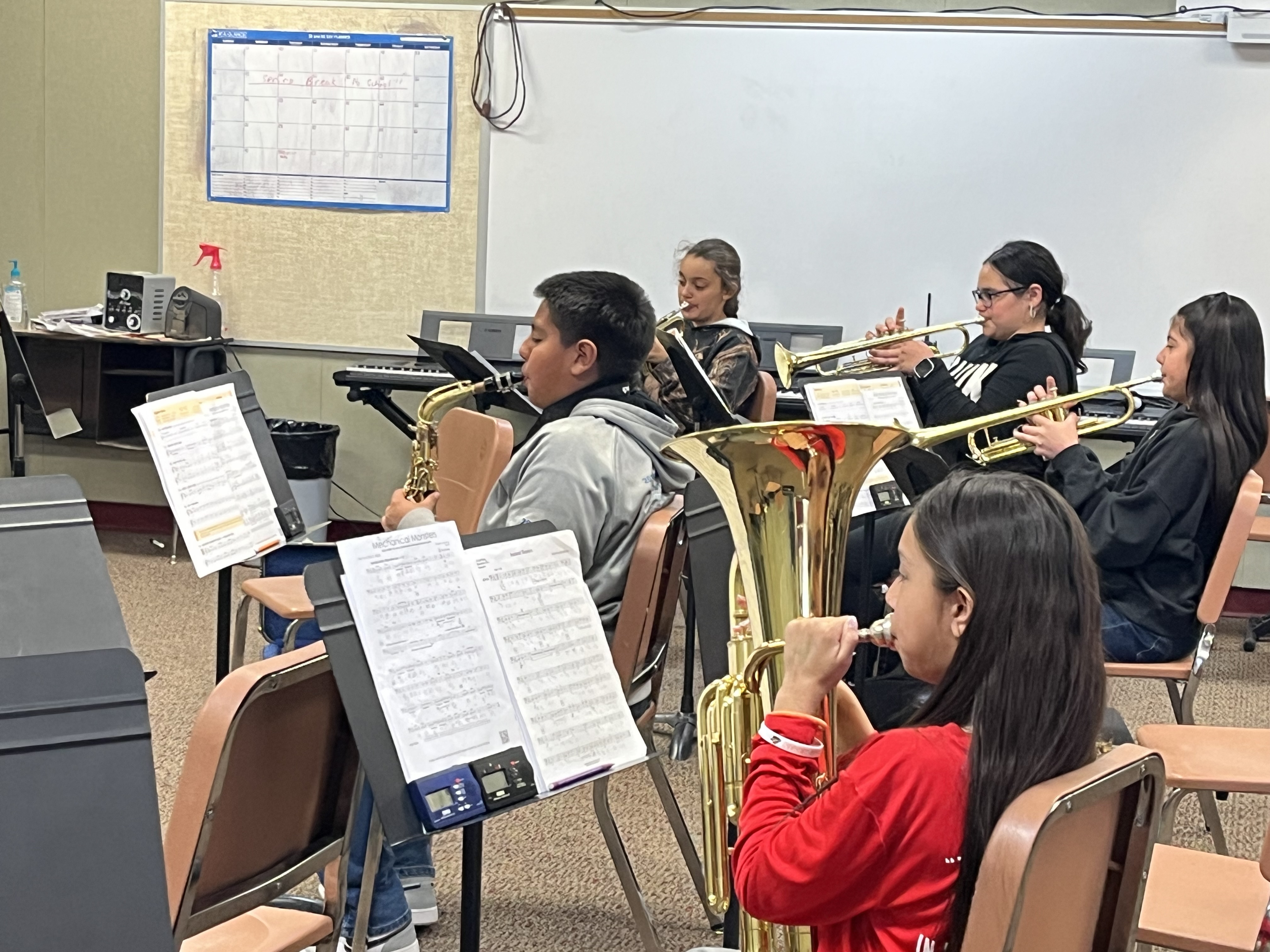 Band students 26