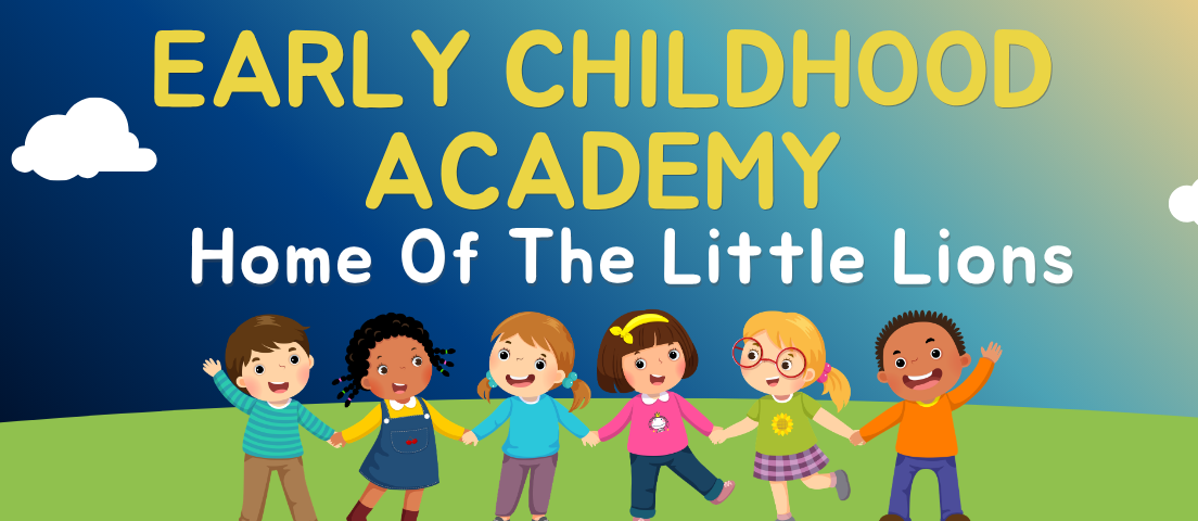 early childhood academy, home of the little lions, picture of lion
