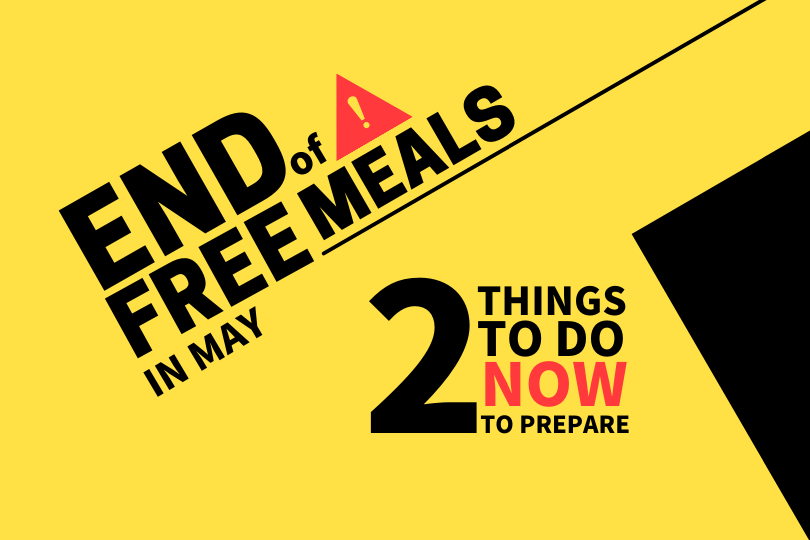 free meals ending