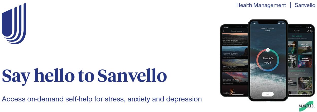 Sanvello App Flier