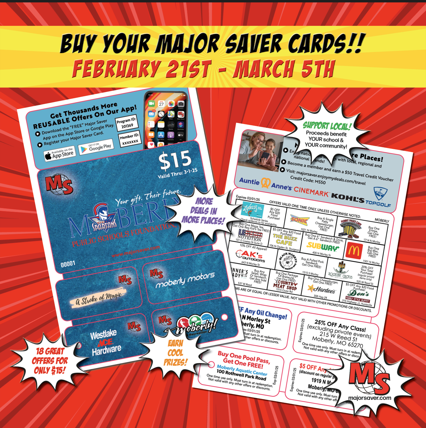 Major Saver Card Program