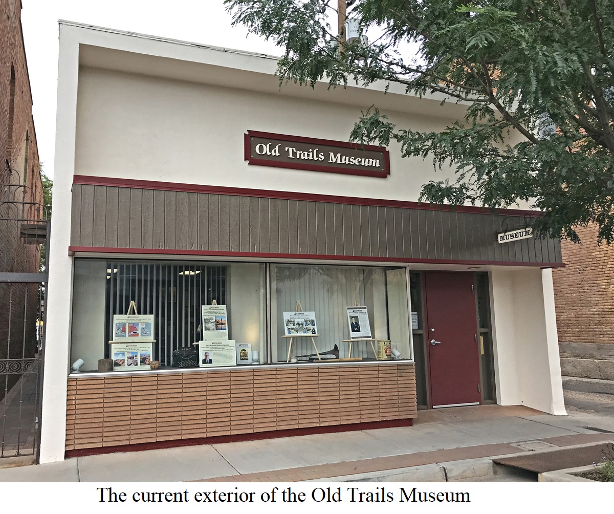 The Old Trails Museum in the former Western Savings & Loan