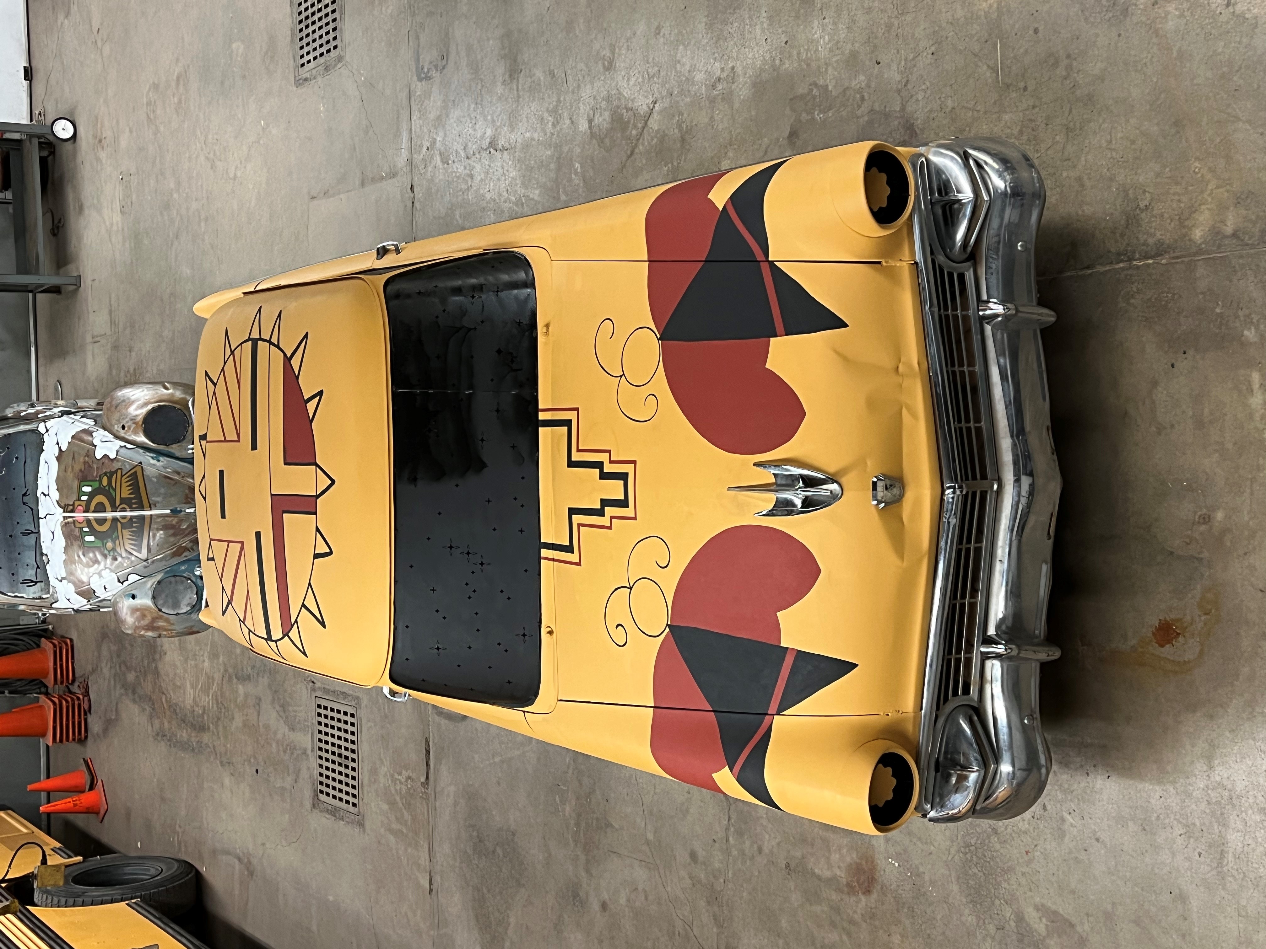 Picture of the Winslow Arts Council Art Car