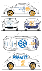 Rotary Art Car Design