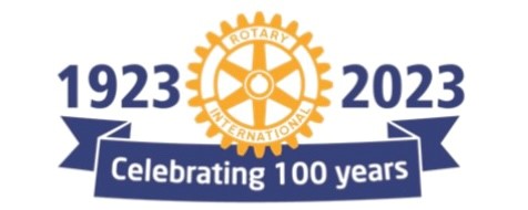 Rotary 100 years Logo