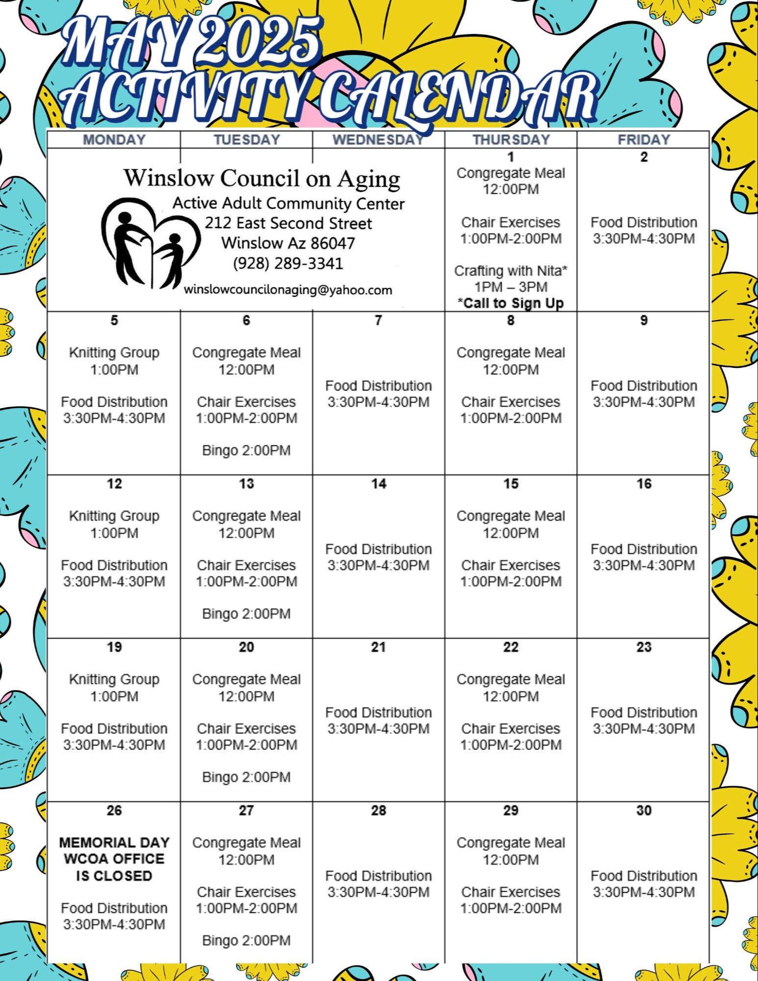 Activity Calendar
