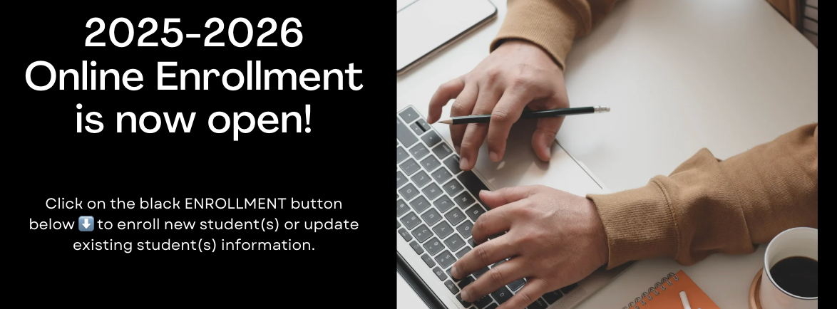 25-26 Online Enrollment is Now Open