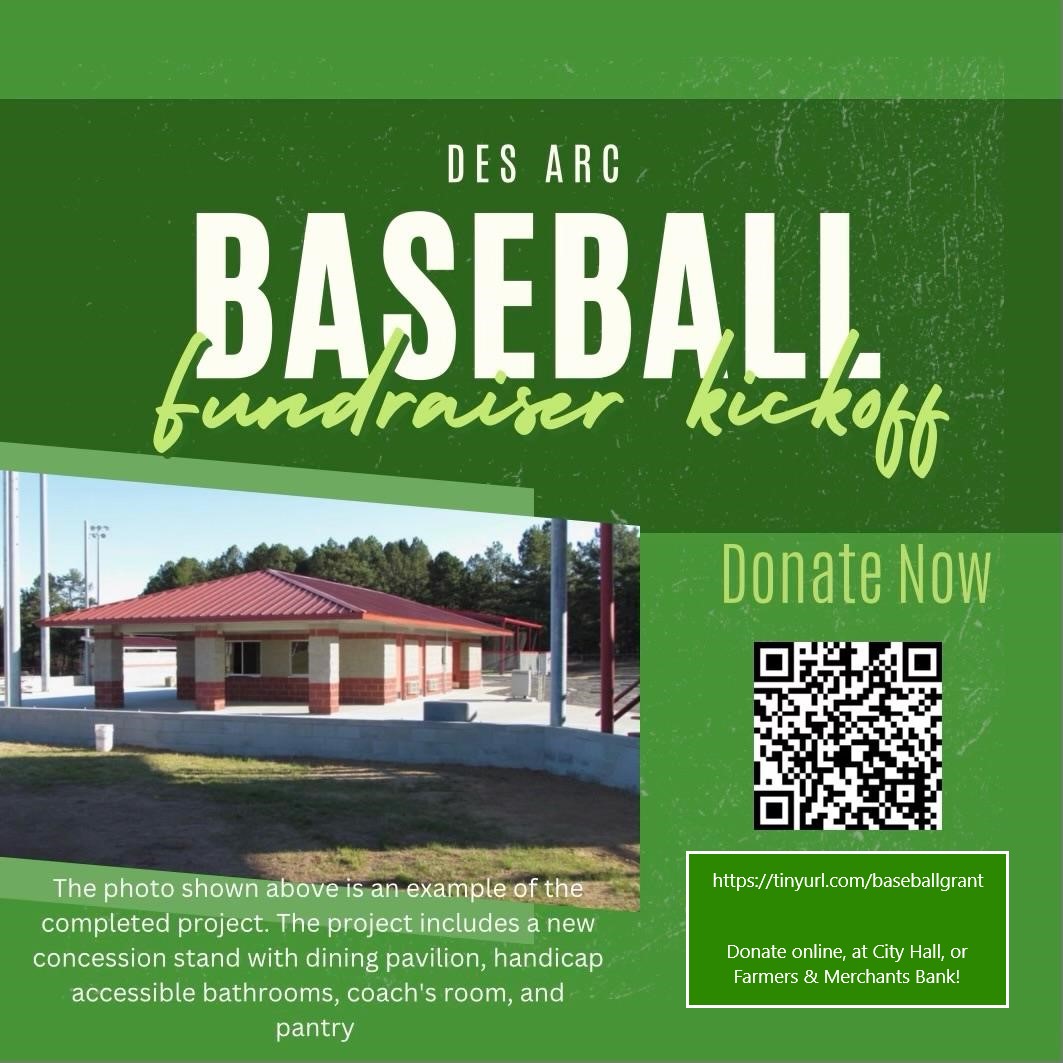 des arc baseball fundraiser kickoff for complex project