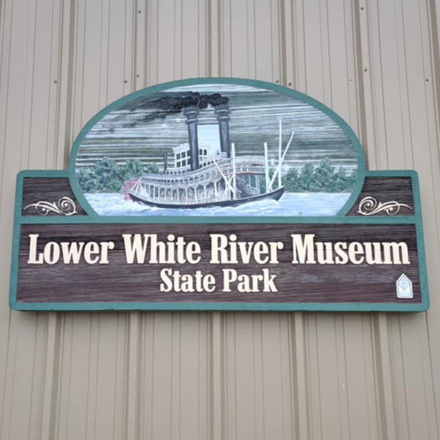 lower white river museum sign