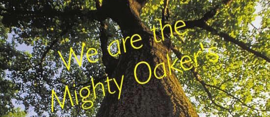 Oak Tree We are the Mighty Oakers