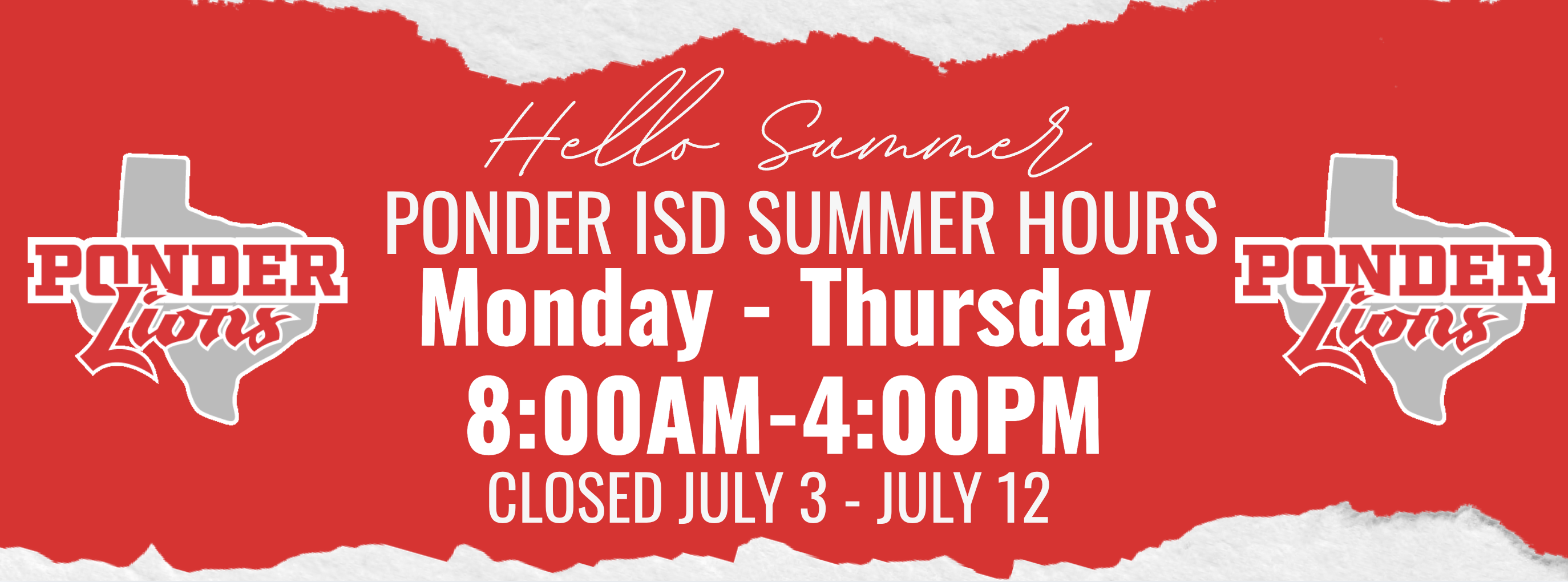 summerhours m-th 8-4