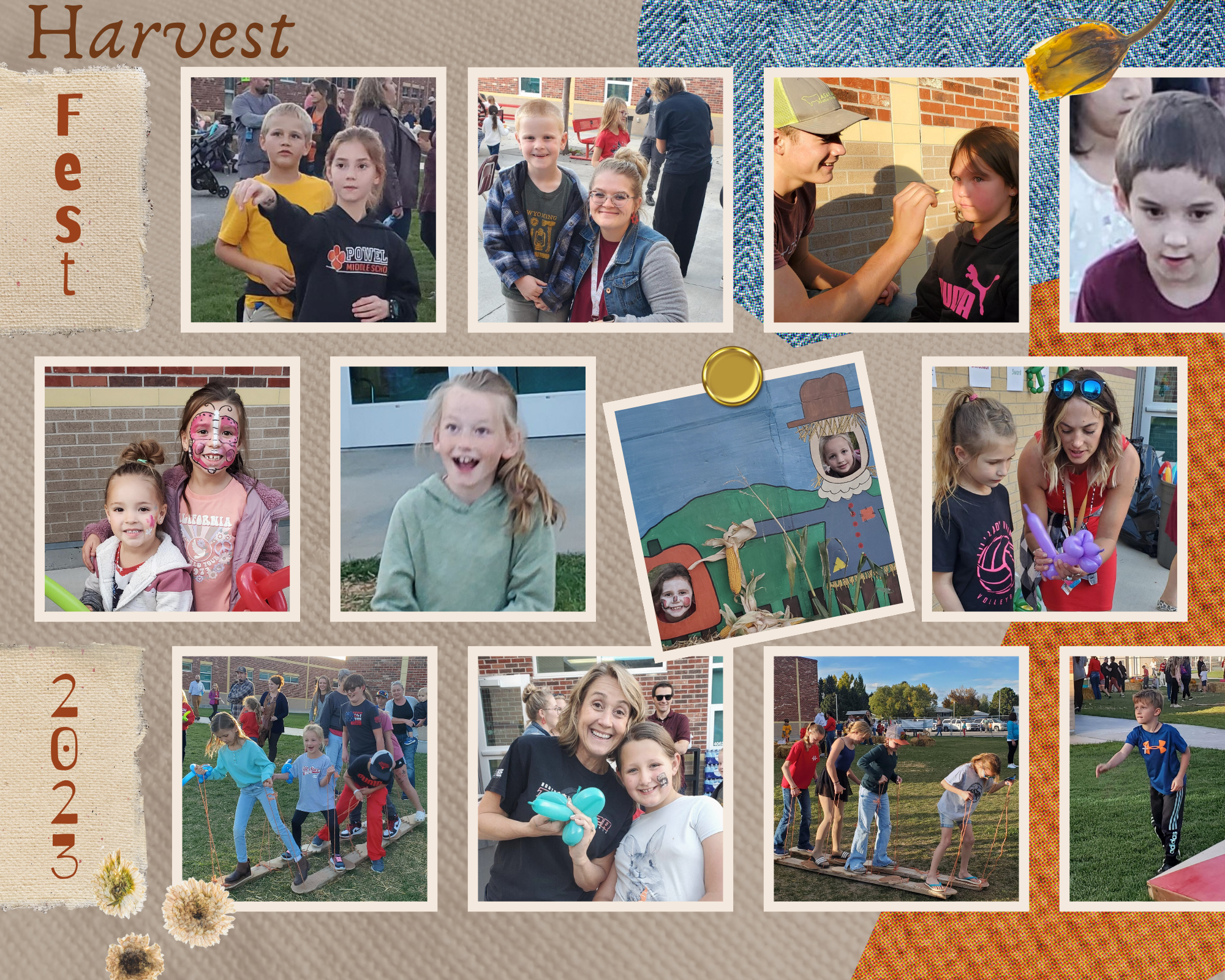 12 various pictures of harvest Fest 2023
