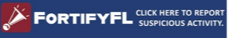 FortifyFL: Suspicious Activity Reporting App.  See suspicious activity at your school?  Report It.