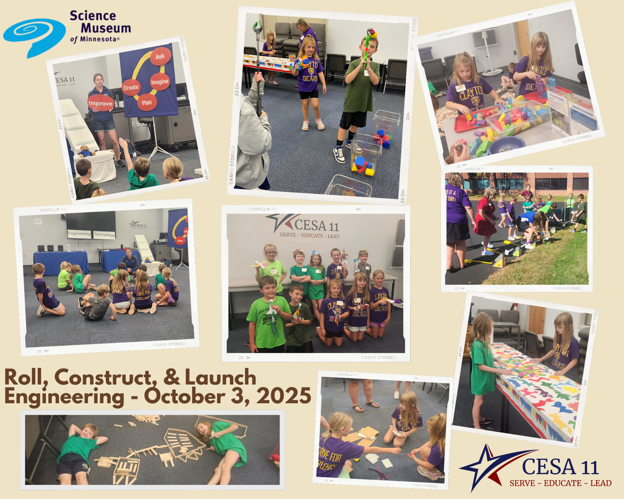 Roll, Construct, Launch Engineering Day